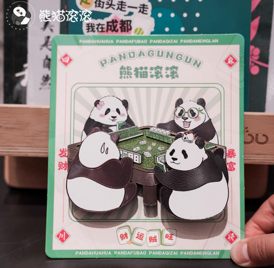 Panda Refrigerator magnets